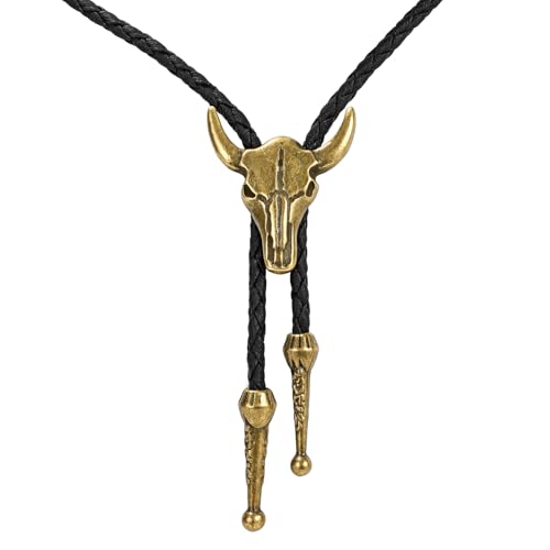 Image of Bolo Tie for Women Men, Western Bolo Tie Rodeo Cowgirl Cowboy Tie Bolo Ties Cowboy Accessories for Men Women