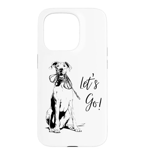 �O���[�g�f�[���uLet's Go!�v�f�U�C�� ? Happy Dane Design �X�}�z�P�[�X iPhone 15 Pro �p