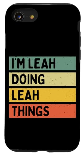 I'm Leah Doing Leah Things �ʔ������� �X�}�z�P�[�X iPhone SE (2020) / 7 / 8 �p