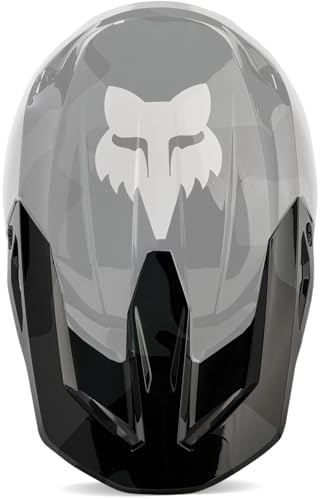 Fox Racing V1 Helmet Motocross Dirt Bike Visor, Black Camo, Large