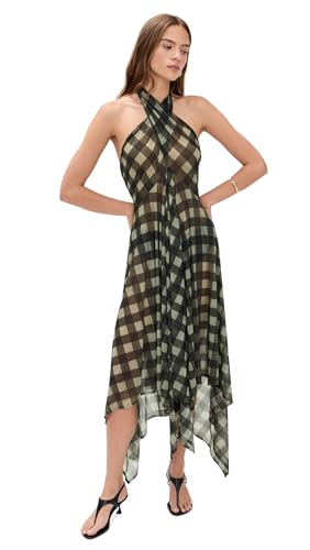 Norma Kamali Women's Convertible Midcalf Dress