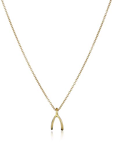 Dogeared Sterling Silver Thanks Reminder Necklace, 18