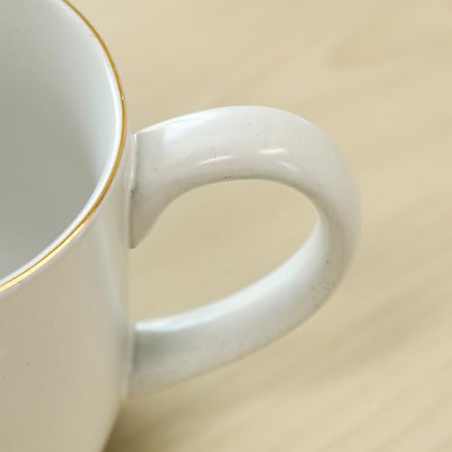 Taza de cerámica con diseño letra mayúscula 15 oz miniatura 7