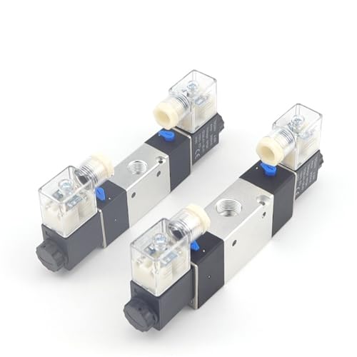 Distributeur pneumatique 3V220-08 électrovanne 3/2 voies double bobine - 2