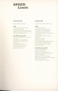 Paperback Speed Limits Book