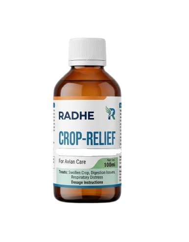 RADHE Poultry Crop-Relief 30ml | Bird Digestive & Crop Care Drops for Pigeons, Aseel & Poultry | Sour Crop, Enlarged Crop & Zaharbad Treatment-image-31