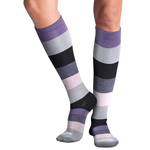 Image of ja vie Women & Men Comfy 75% Merino Wool Compression Socks 15-20mmHg Extra Soft