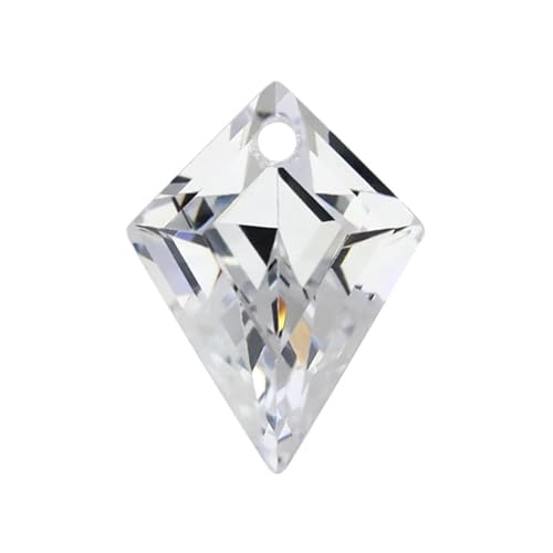 Zircon blanc cerf-volant à trou unique pour imaginer vos bijoux uniques faits main
