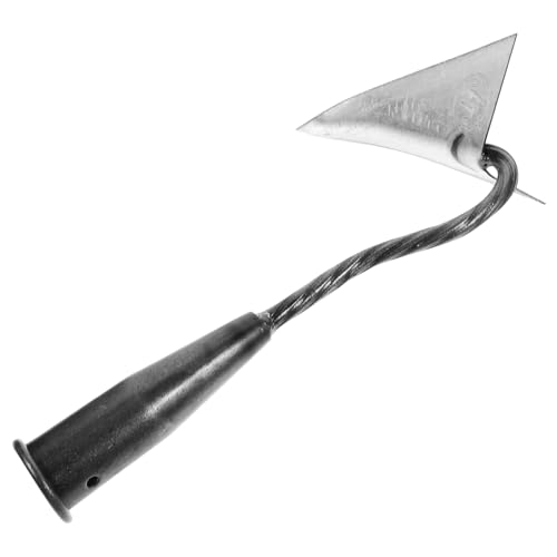 ifundom 1Pc Multi Function Triangle Hoe Durable Gardening Tool for Digging Weeding and Loosening Soil Premium Quality Hoe Head Accessory for Efficient Landscaping Tasks