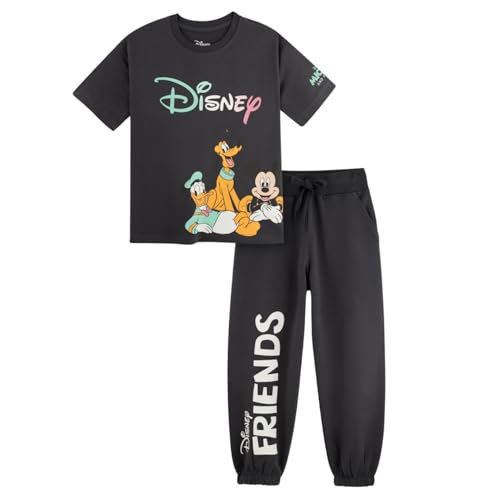 Image of Nap Chief Kids Unisex Cotton Co Ord Set with Official Character Print, T-Shirt & Joggers Set for Boys & Girls Casual Wear