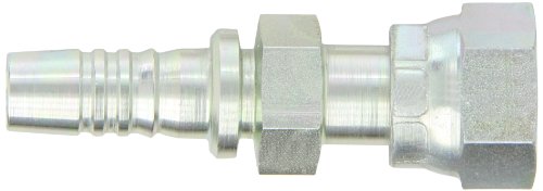 Image of Aeroquip 1SA8FR8 Carbon Steel Global Crimp Hose Fitting Female ORS Swivel, Straight, 1 /2 inch Hose ID, 1 /2 inch Tube Size
