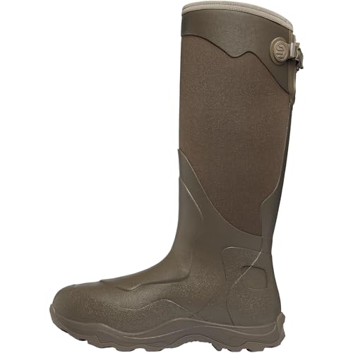 LaCrosse Men’s Alpha Agility 17” Waterproof Hunting Boots with Traction Agility Outsole, Premium Natural Rubber Construction, and EVA Footbed2