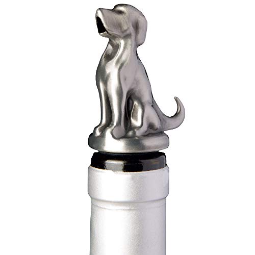 Stainless Steel Dog Wine Aerator Pourer - Deluxe Decanter Spout for Robust Red