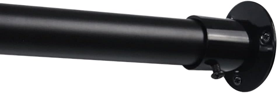 shower rod, Telescopic Shower Curtain Rod, Stainless Steel Shower Curtain Rod, Shower Curtain Set Perforated, Curtain Wardrobe Clothes Rail,(150~235cm)