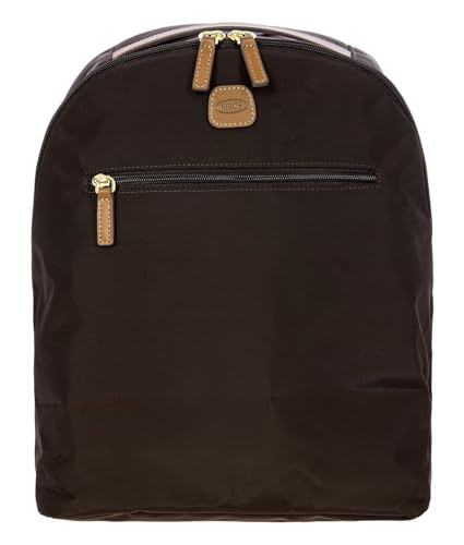 Sac à dos Bric's X-Travel marron en nylon léger pour le quotidien