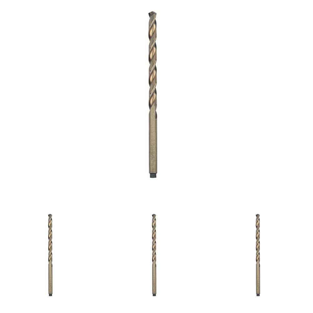 BOSCH CO2139 3/16 in. x 3-1/2 in. Cobalt Drill Bit (Pack of 4)