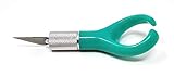 Excel Blades K71 Fingertip Craft Knife - 7 Inch Ergonomic Hobby Knife With Finger Loop - Crafting...
