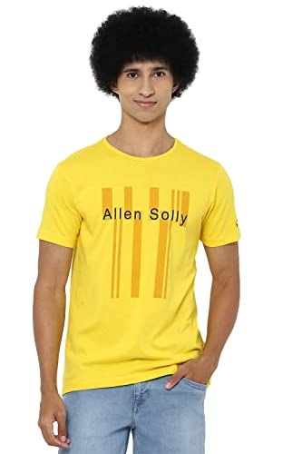 Image of Allen Solly Men's 100% Cotton Regular Fit T-Shirt