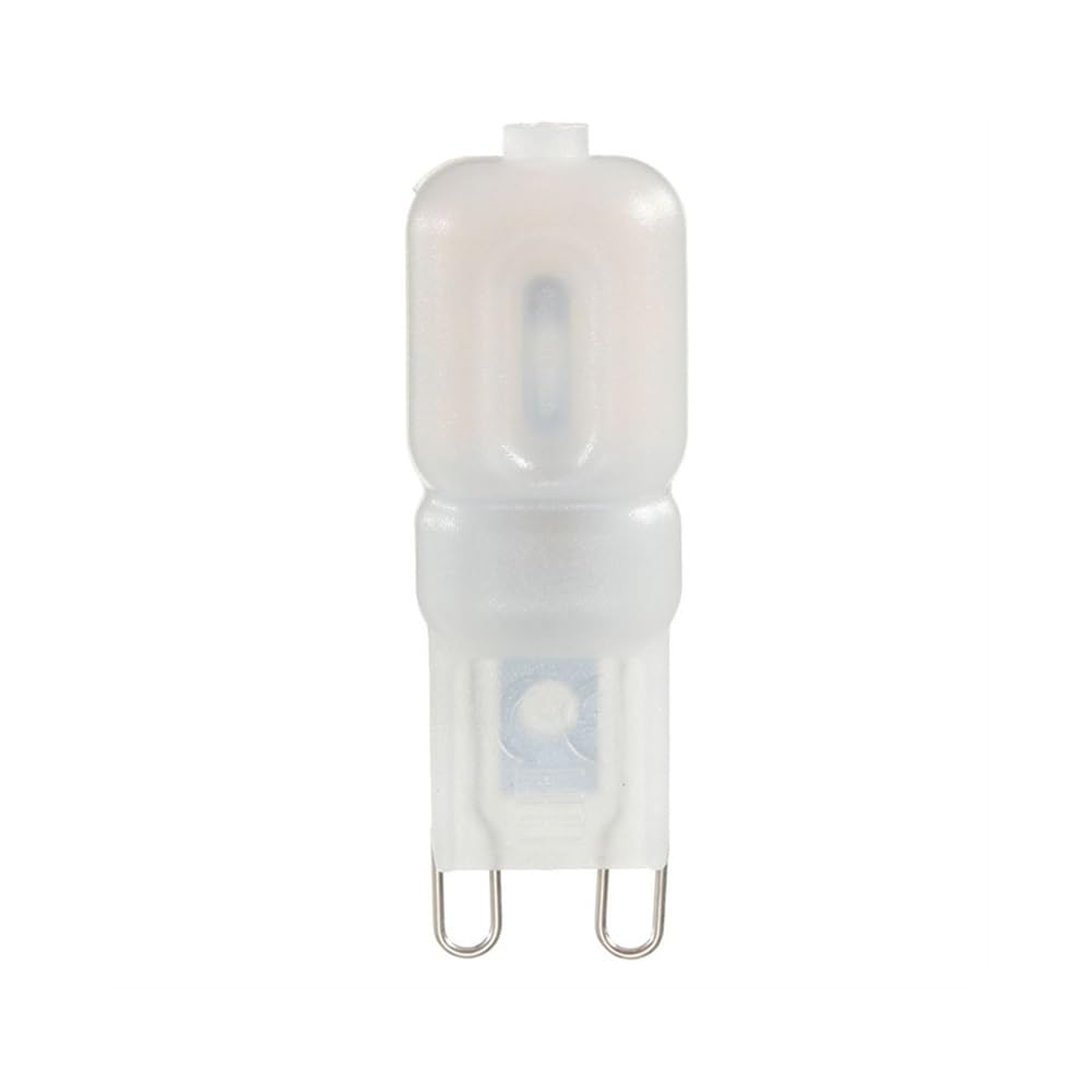 NXCVBNKZJ KJXP Lighting, Pack of 10, Mini Led Light Bulb AC220V G9 3w/5w SMD2835 Led Chandelier Lights 360 Degree Lamp(Cold White,G9 3w)
