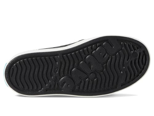 Native Jefferson Clog - Jiffy Black/Shell White (Kids) — view 3