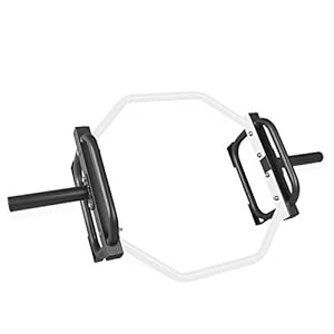 Cap Barbell Olympic Trap Bar, Zeskantbeugel, Schouderbeugel, Deadlift Bar, Wit