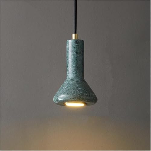 Lampe de chevet en marbre suspendue pour éclairage de cuisine moderne