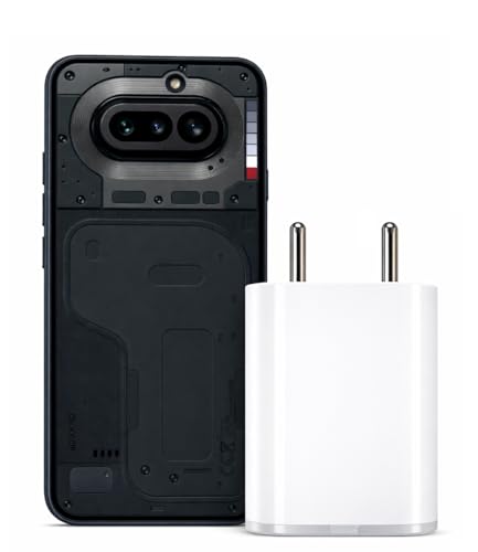 Image of 45W PPS Fast Charger for Nothing Phone 3a /3a Pro /2a /2a Plus /2 /1 & CMF Phone 1 | PD 3.0 USB C Type-C Rapid Charging Adapter | BIS Certified Wall Charger | White