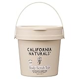 California Naturals Exfoliating Body Scrub with Coconut Oil, Sugar and Vitamin C Naturally Scented with Toasted Coconut, 14.5 oz