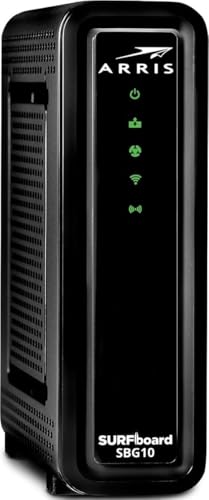 ARRIS (SBG10) - Cable Modem Router Combo - DOCSIS...