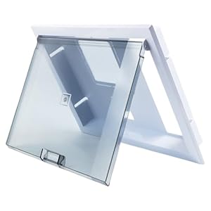 HOOLRZI Zählerabdeckung mit Klappbarem Schutzdeckel