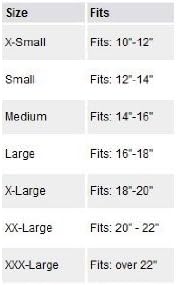 Med Spec Gripper Hinged Knee with breathable Coolflex, 12" - X-Large