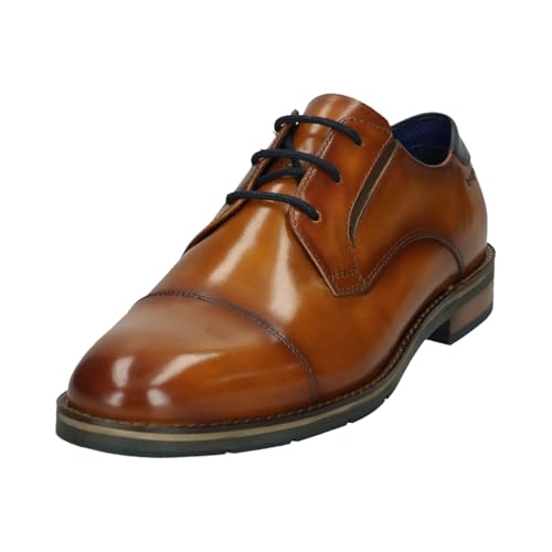 bugatti 312-aip01, cordones hombre zapatos casuales de vestir