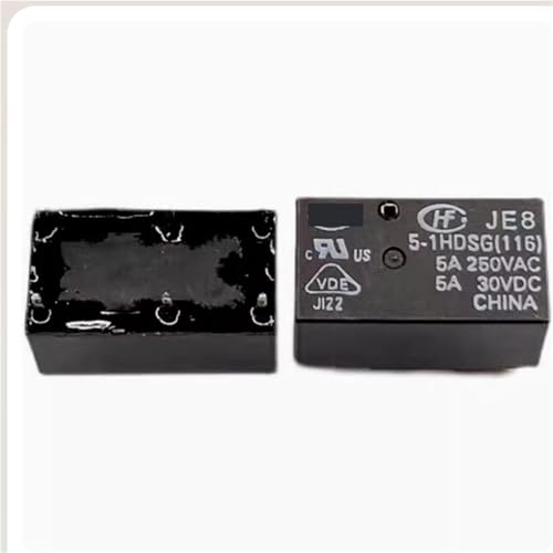 Relais JE8 5-1HDSG(116) 5V DCV5 5A 6PIN composant électronique 5PCS
