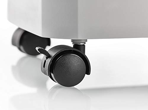 Dahle ShredMATIC 90 Aktenvernichter Autofeed (90 Blatt, P-4, Partikelschnitt, öl- und wartungsfrei, Automatischer Papiereinzug) lichtgrau/staubgrau