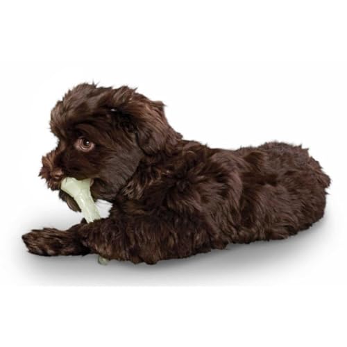 HUNTER Hundespielzeug Kisa Farbe Knochen, Größe 11 cm