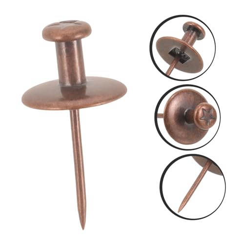 Image of 20pcs Picture Hanging Push Decorative Wall Tacks for Frames Stylish Home Organization Multi-Functional Use for Keys and Artwork