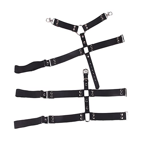 Leather Leg Harness Punk Black Garters Belts Rave Club Party Thigh Holster Leg Chain Body Jewelry For Women #TOP2