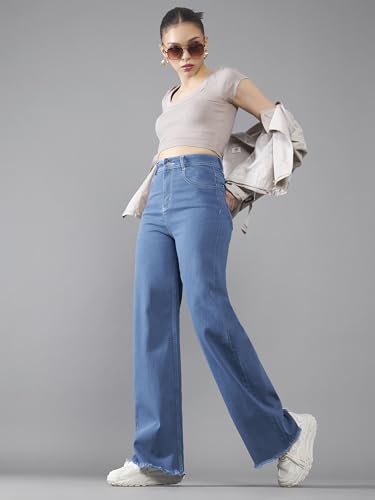 Image of Dolce Crudo High Rise Bootcut Jeans for Women