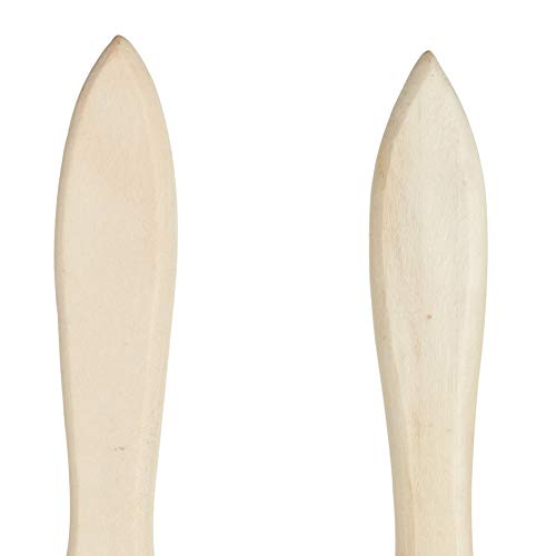 KitchenCraft Wide Wooden Basting/Pastry Brush Set (2 Pieces), Brown - Image 3