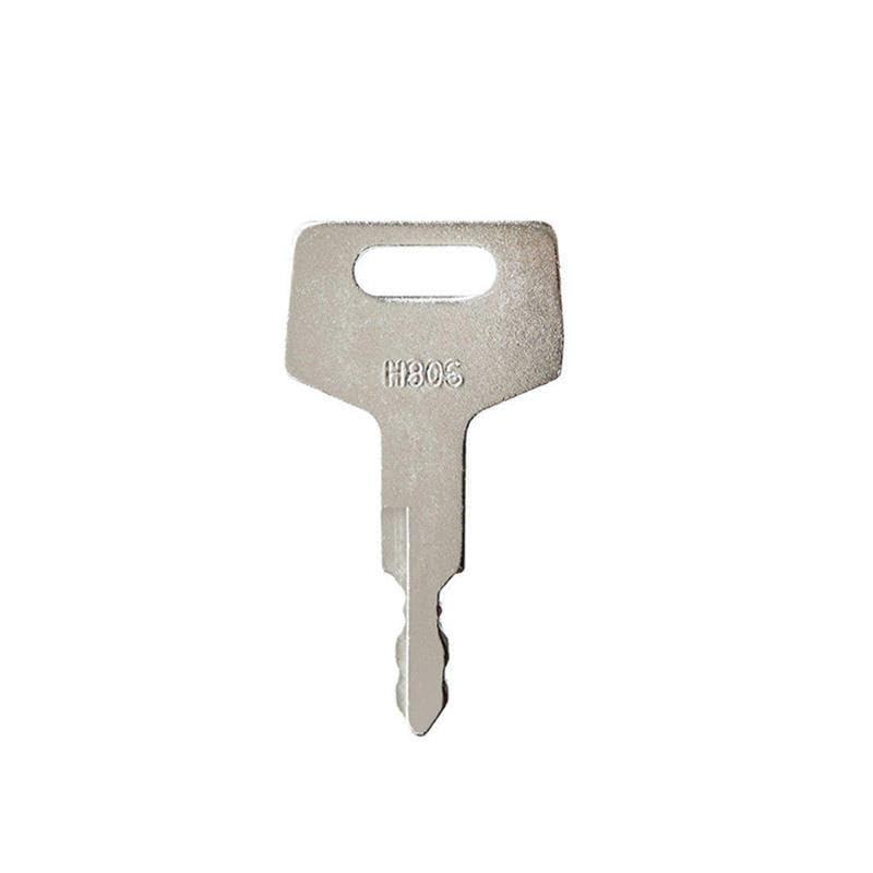30 Pcs H806 Key for Takeuchi Equipment Ignition Switch for Gehl for Hitachi Mustang Holland Part
