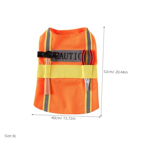 Disfraz para perro resistente y cómodo talla XL naranja miniatura 2