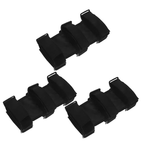 BUGUUYO 3個車用消火器固定バンド 点 調節可能な固定ストラップ 式 多車種対応 消火器ホルダー 緊急時迅速装着