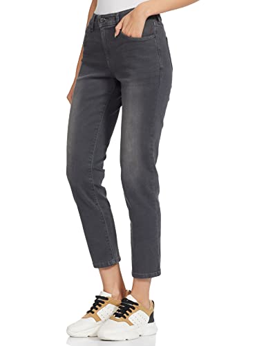 Image of GO COLORS Women Mid Rise Premium Straight Jeans