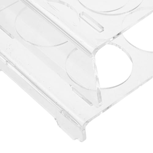 Contenedor reutilizable compacto de acrílico resistente con diseño de doble capa 3