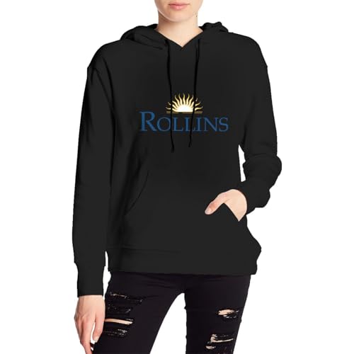 Rollins College Unisex-Adult Fleece Hoodie Sweatshirt