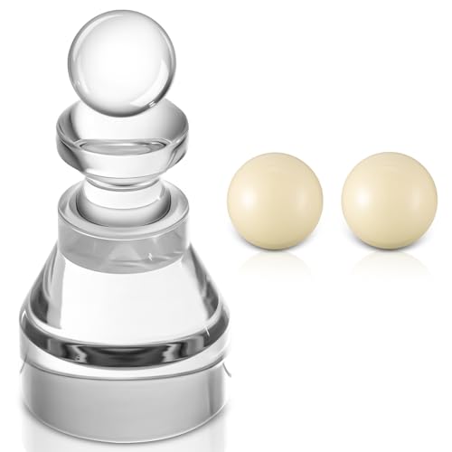 Silipull Roulette Win Marker and 2 Pcs 15 mm Roulette Balls Acrylic Accessories Wheel Table Game Set(Lively)