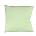 Produktbild Fleuresse Mako-Satin-Kissenbezug uni colours lindgrün 7042 Größe 80x80 cm