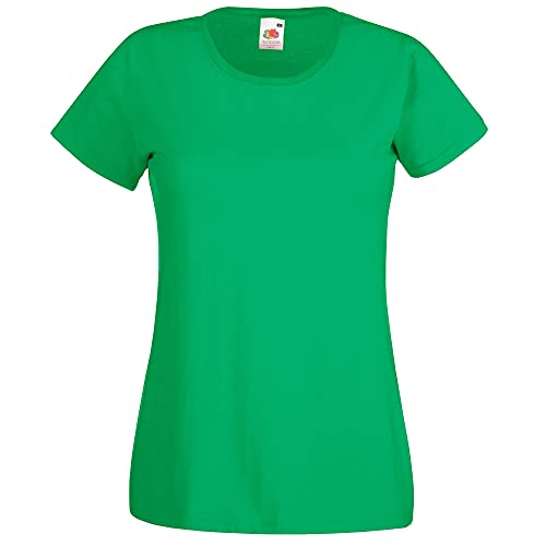 Fruit of the Loom T-Shirt, Farbe:maigrün, Größe:2XL