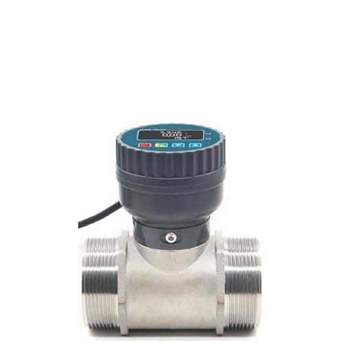 Débitmètre d'eau liquide de haute précision DN50 avec écran numérique RS485