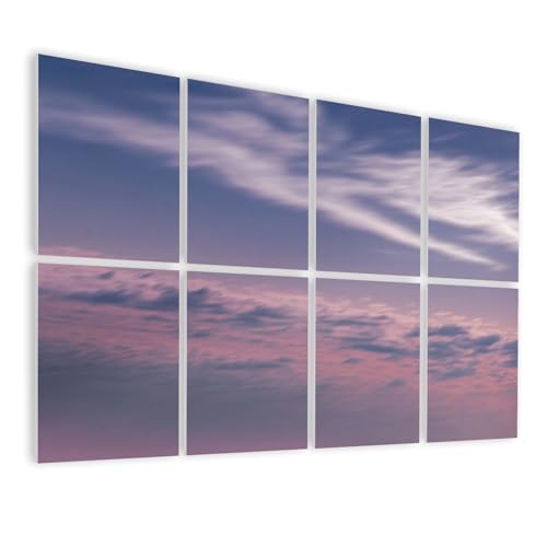 8 Pack Paneles Acústicos Decorativos Autoadhesivos Sunrise Atlantic Ocean 48"x32" para Oficina Casa Estudio miniatura 1